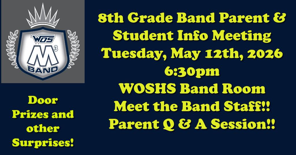 8th Grade Band Parent Meeting