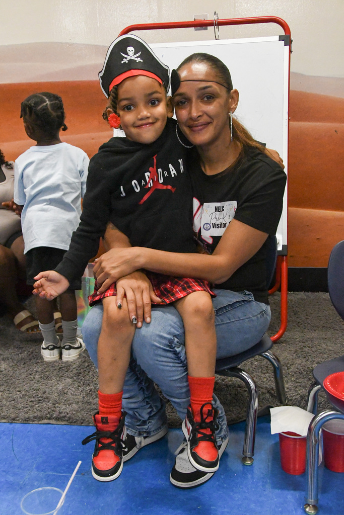 PreK3 Students celebrating at the end of the year parties