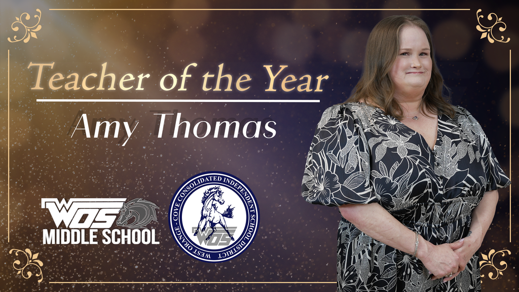 Teacher of the Year Amy Thomas WOSMS