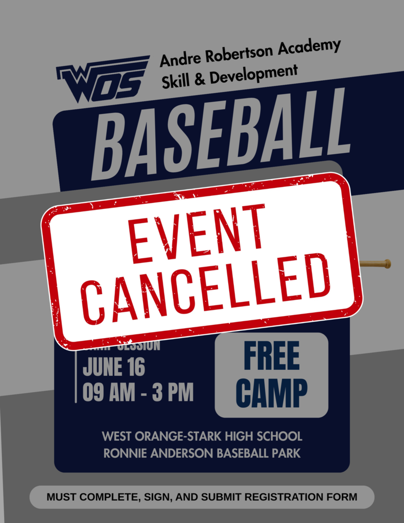 Baseball Camp Canceled