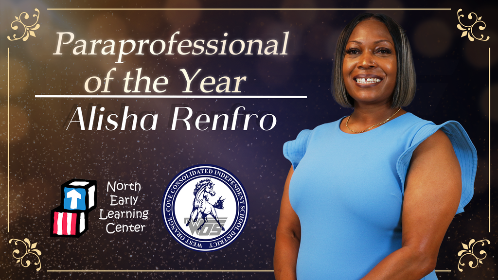 Alisha Renfro, NELC Paraprofessional of the Year