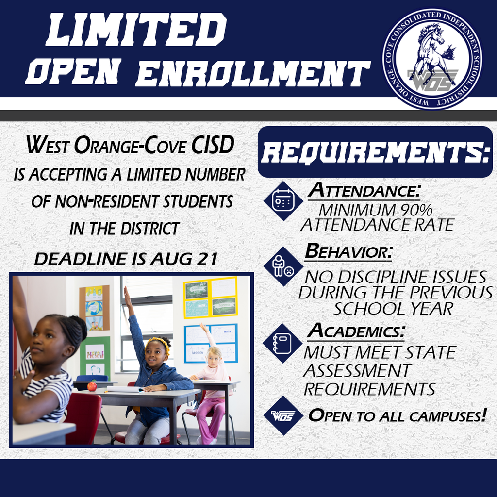 Graphic advertising inter-district enrollment