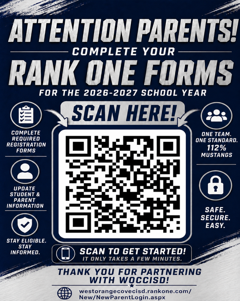 WOCCISD Rank One Form QR Code