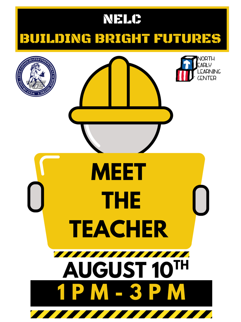 Flyer for NELC Meet The Teacher English