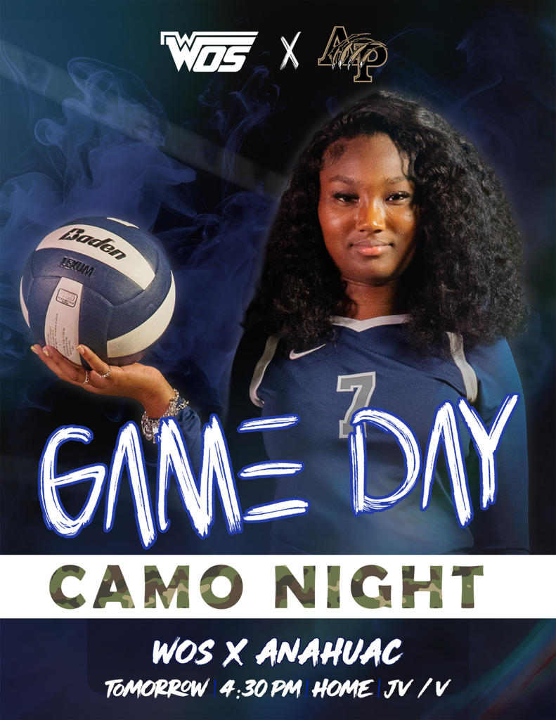 Volleyball Game Day Flyer, Full Text in Post