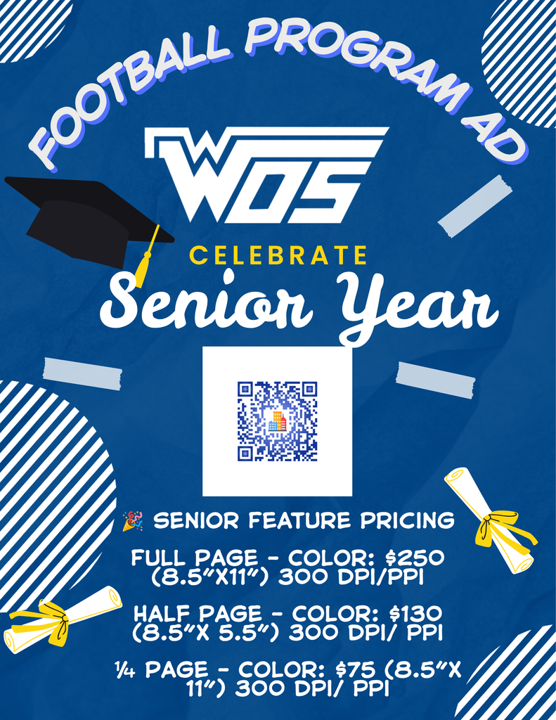 Football Program Ad Buy Flyer, Full Text and Post