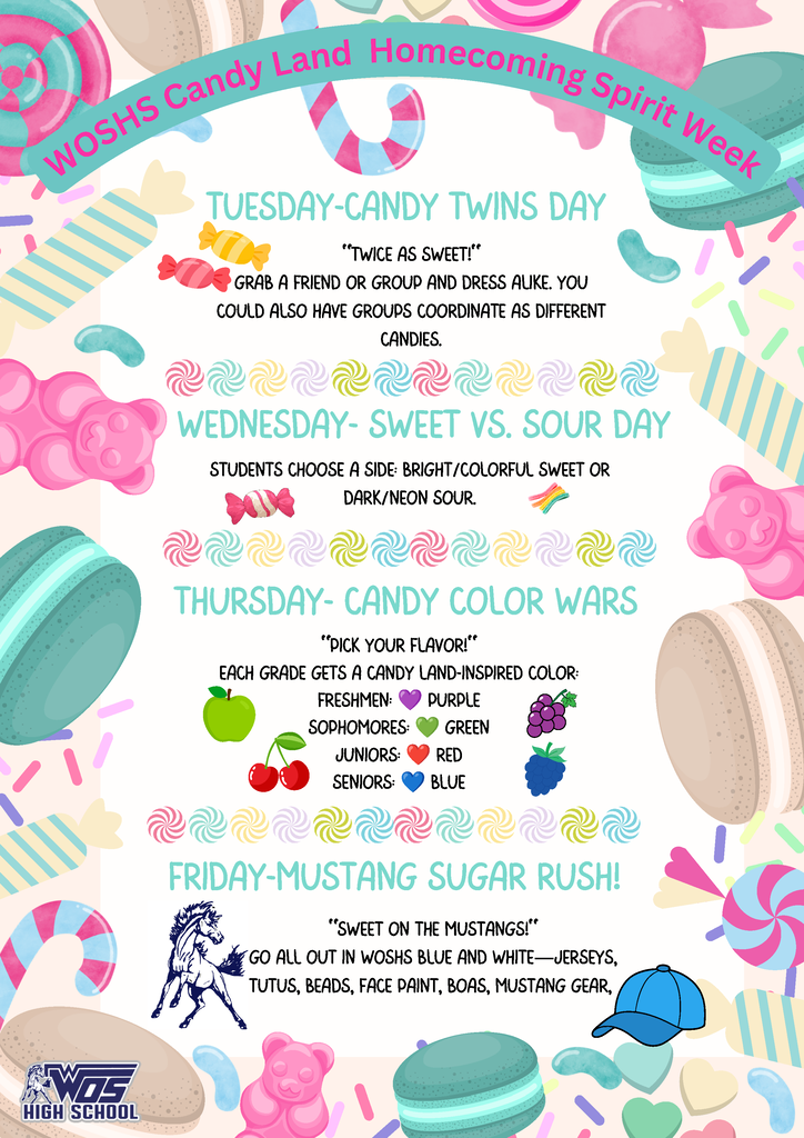 WOSHS Spirit Week, Full Text in Post