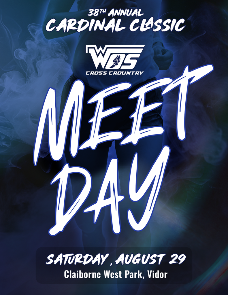 WOS Cross Country Meet Day, Saturday, August 29, Claiborne West Park, Vidor