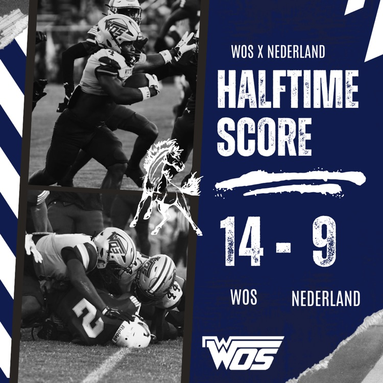 wos vs nederland, 14-9, halftime score