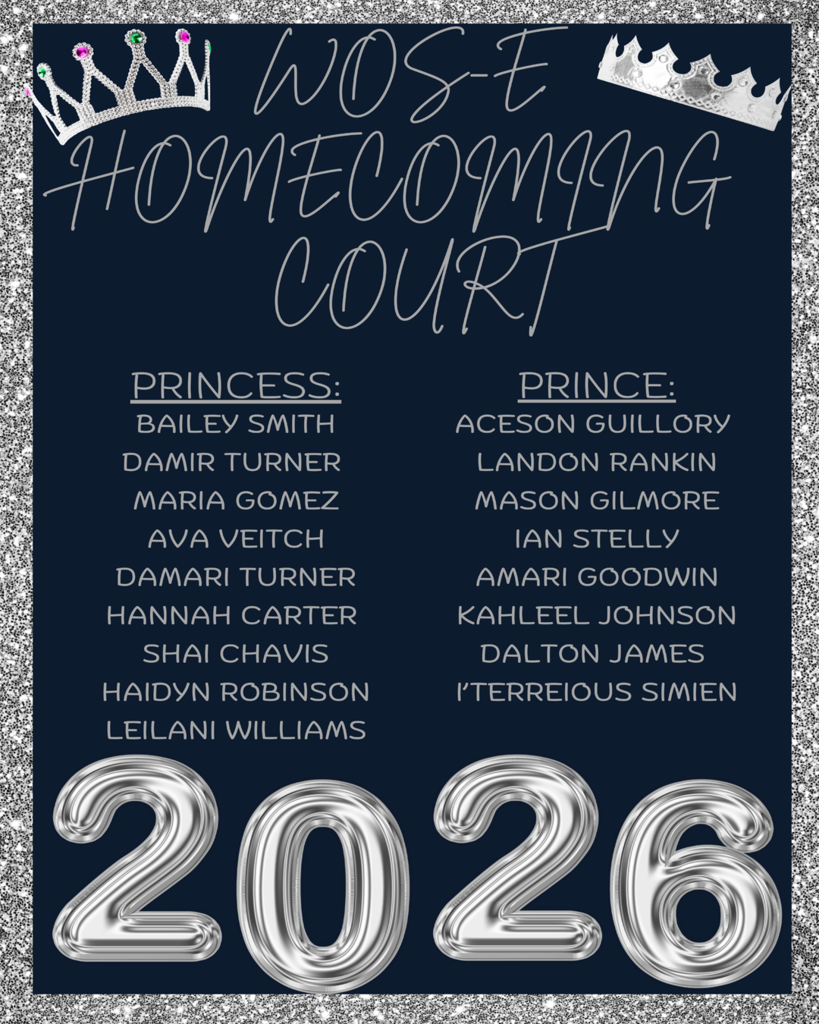 WOSE Homecoming Court 2026