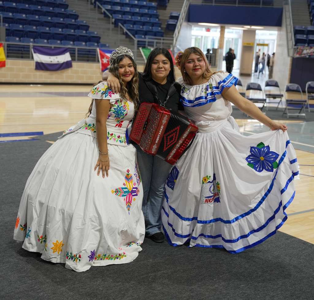 Students at Hispanic Heritage Month Program