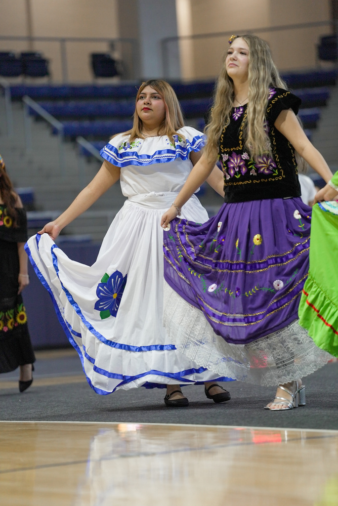 Students at Hispanic Heritage Month Program