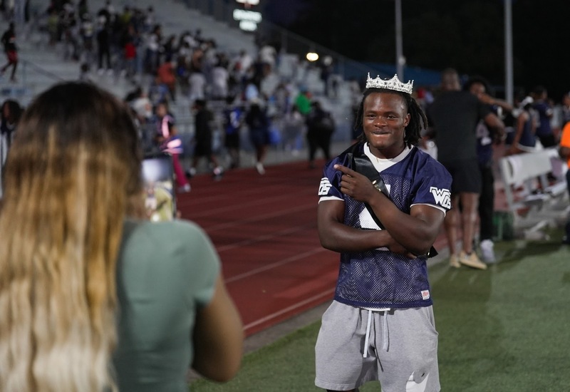 2026 Homecoming King Khelvy Jefferson