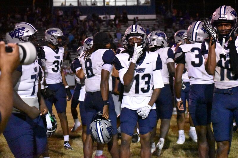 WOS Mustangs celebrate victory over HF