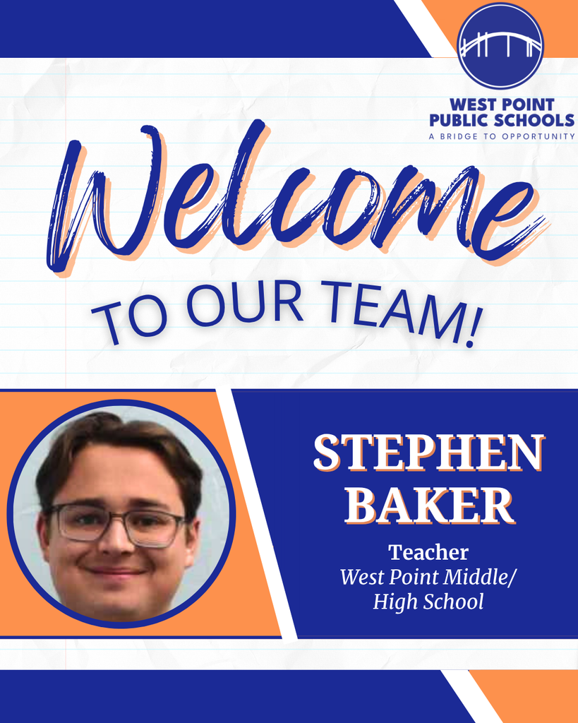 West Point_Social_New Staff 2025-26_Stephen Baker