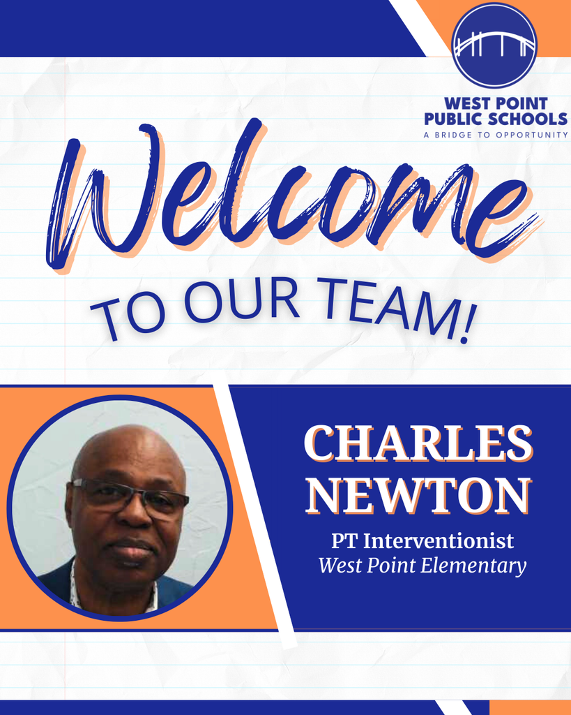 West Point_Social_New Staff 2025-26_Charles Newton