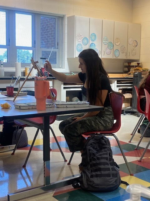 Art student Painting
