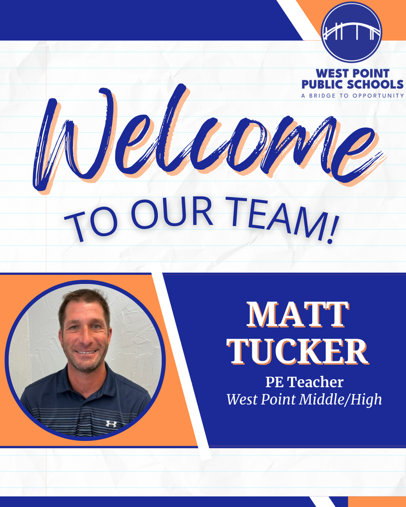 West Point_Social_New Staff 2025-26_Tucker