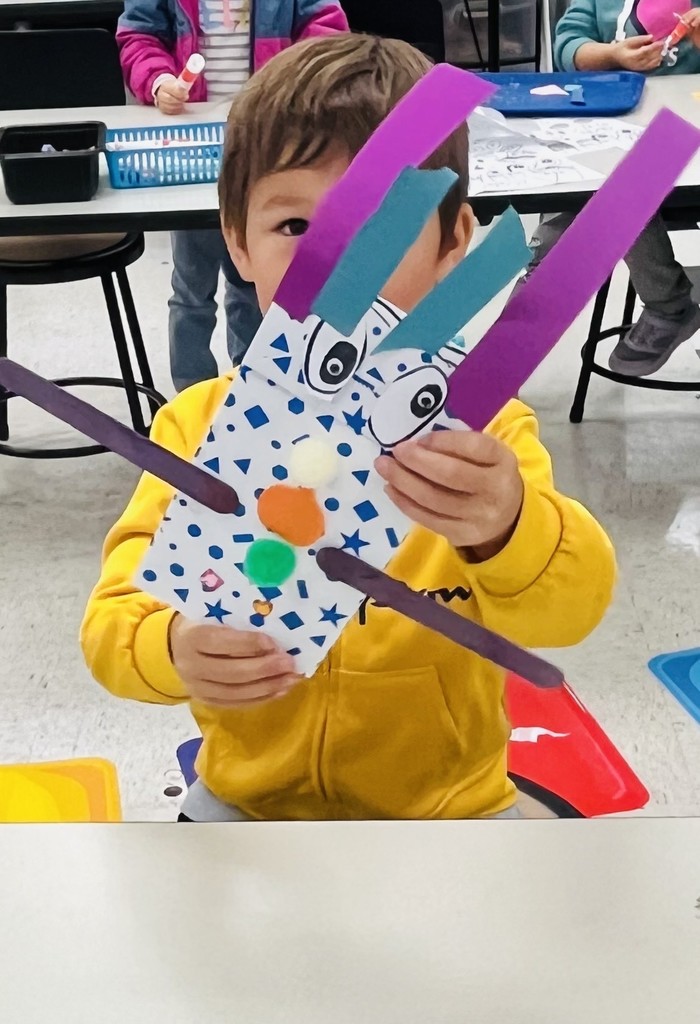 Student with his puppet!