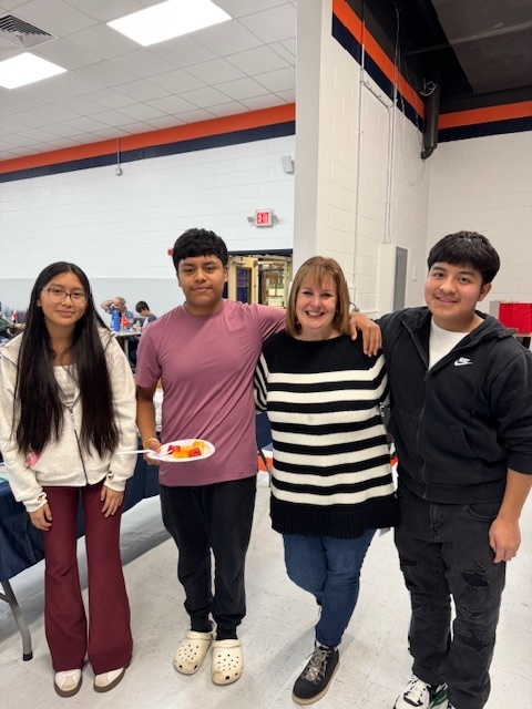 Mrs. Gowers and her friendsgiving friends