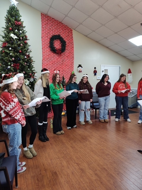 Harmonix Choral Group singing at the nursing home.