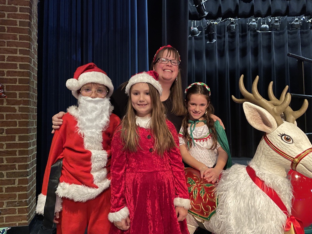 Students in Christmas Program