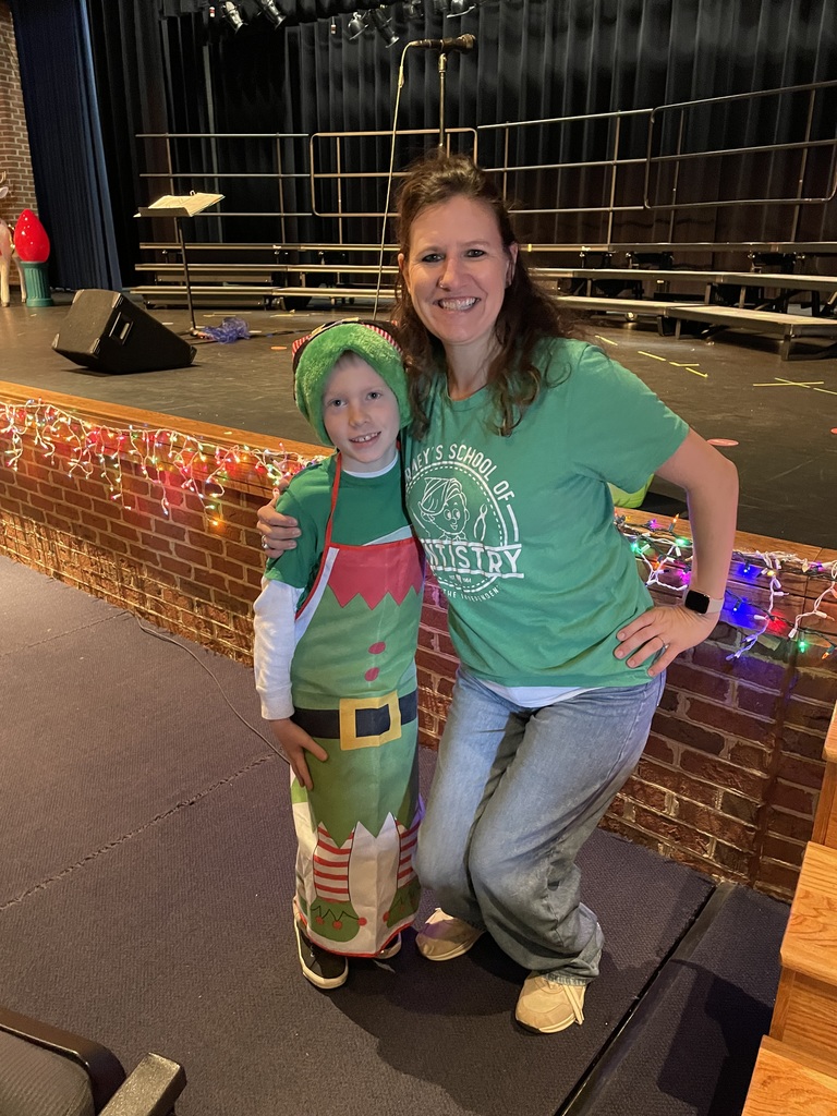 Students in Christmas Program