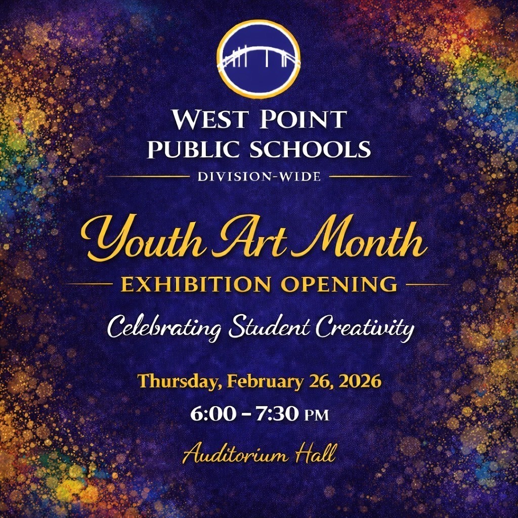 Youth Art Month flyer