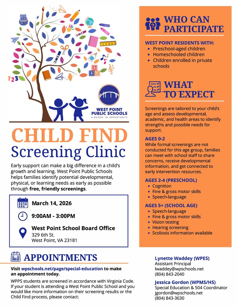 26-27 Child Find Clinic Flyer