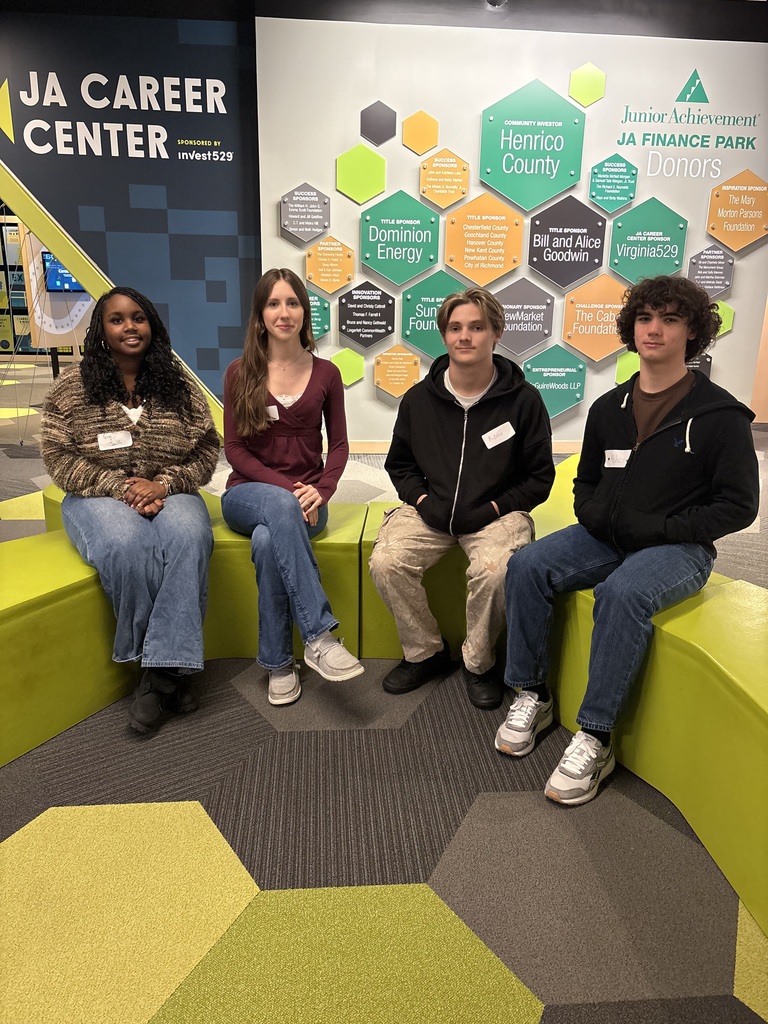 Student at the Finance Park 