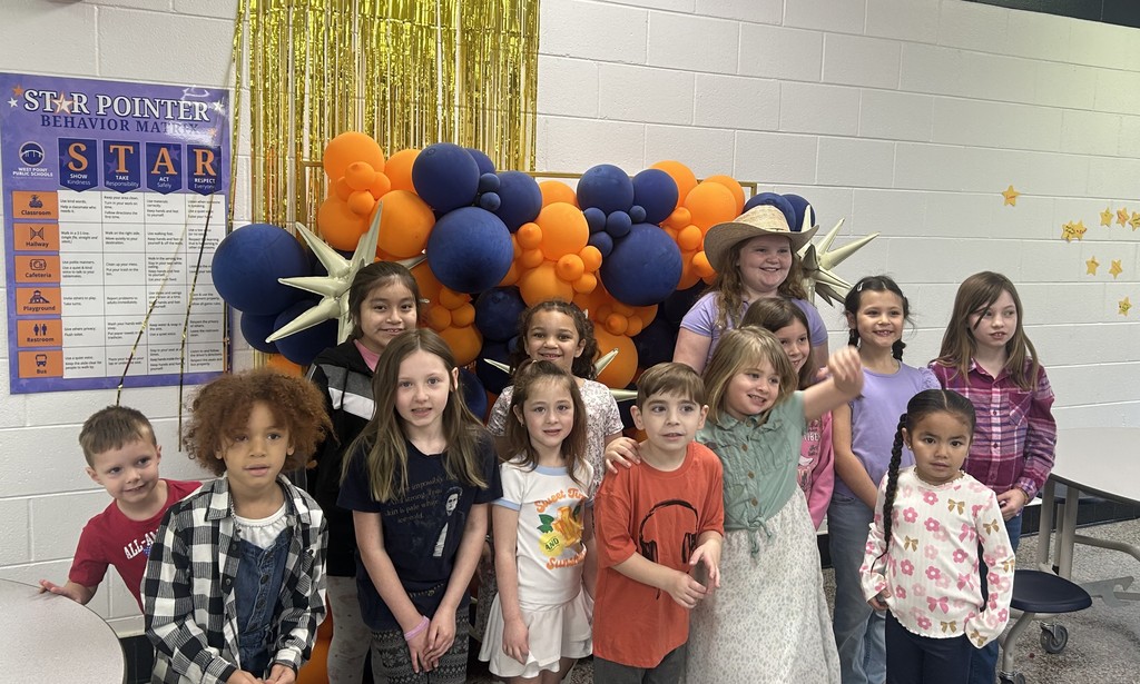 STAR Pointers recognized for Showing Kindness, Taking Responsibility, Acting Safely, and Respecting Everyone