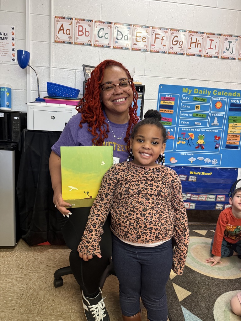 Read Across America Parent with Student
