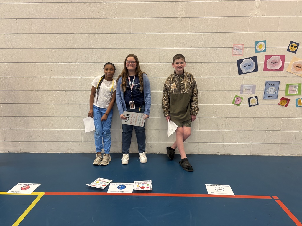 Students participating at WPPS  Wax Museum