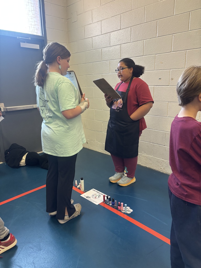 Students participating at WPPS  Wax Museum