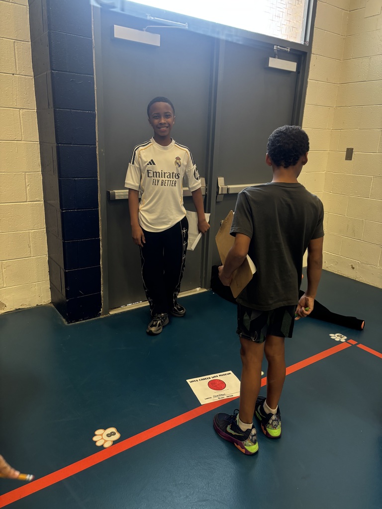 Students participating at WPPS  Wax Museum