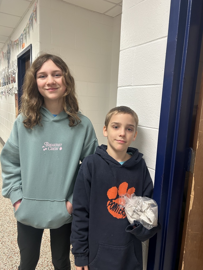 Students  whose art will be desplayed during the Youth Art Month Exhibition.