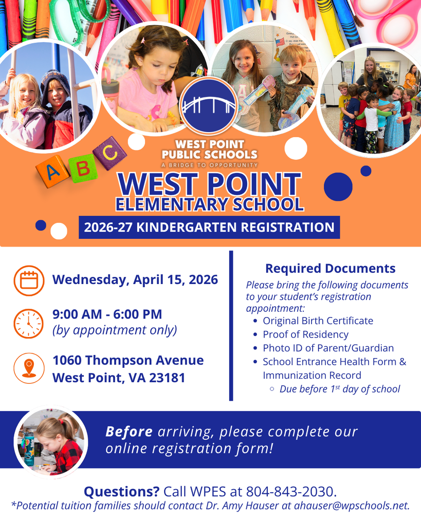 Kindergarten Registration Flyer