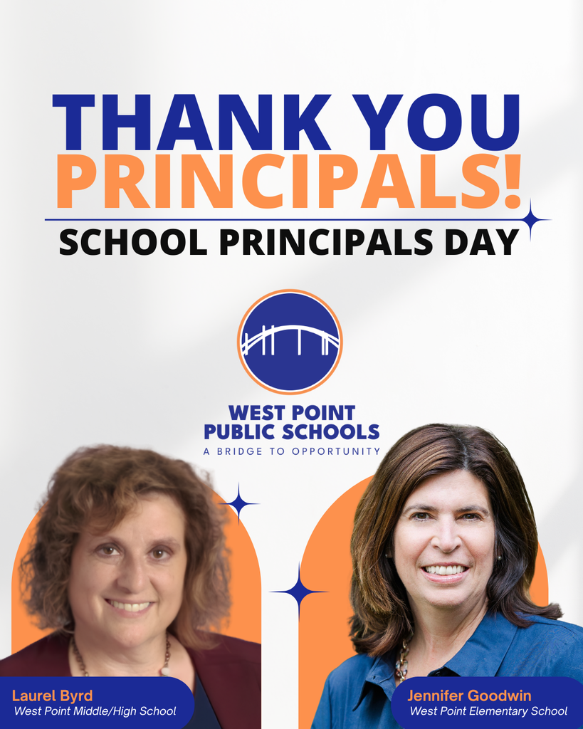 Thank you to our Principals