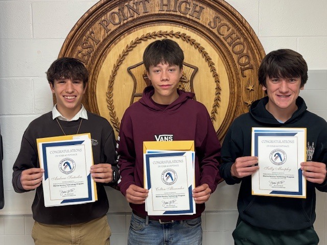 Andrew Seeterlin, Colton Alexander, Sullivan Murphy Small Engine & Marine Service