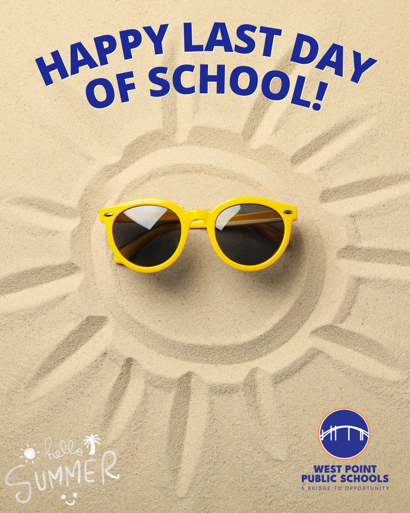 Today is the last day of school! 🎉