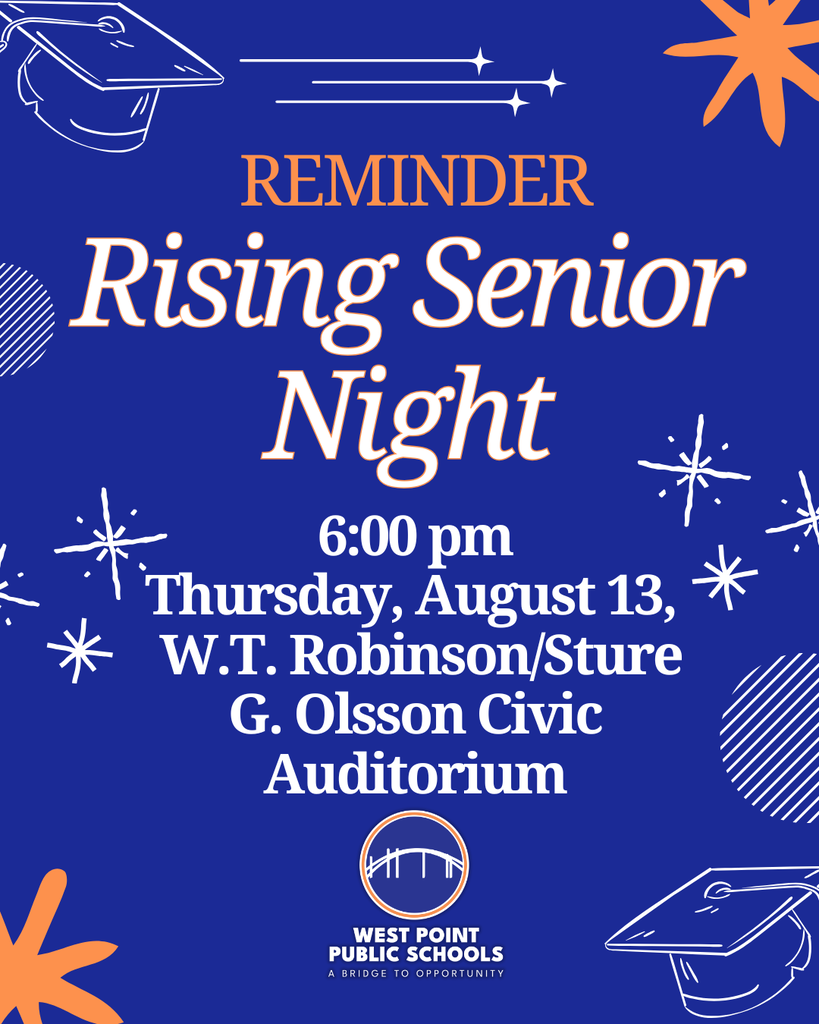 Rising Senior Night Flyer