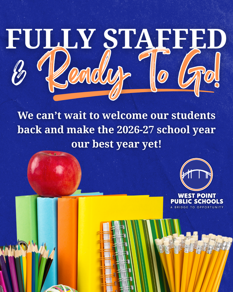 Flyer - Fully Staffed and Ready to go - We can't wait to welcome our students back