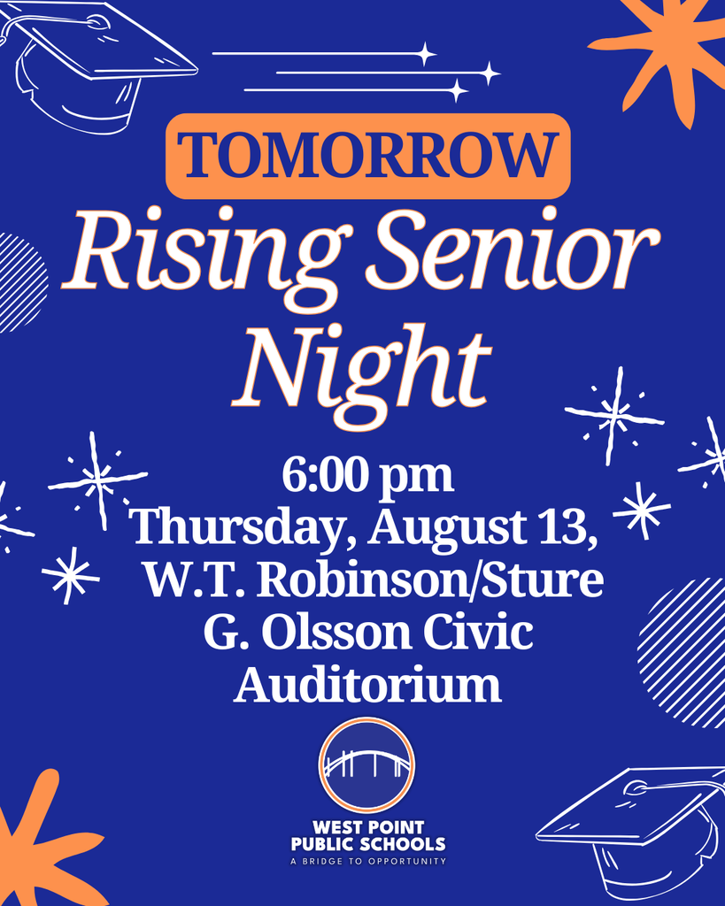 Rising Senior Night Flyer