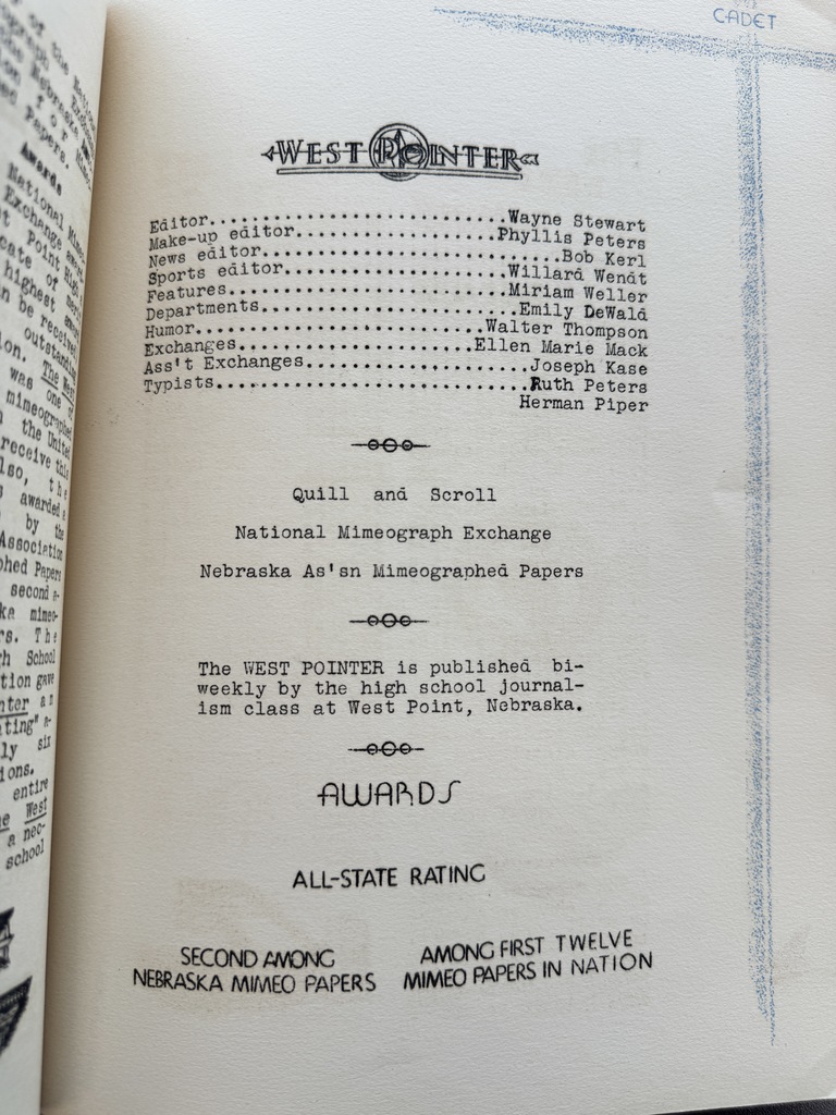 Throwback Thursday - 1935-1936