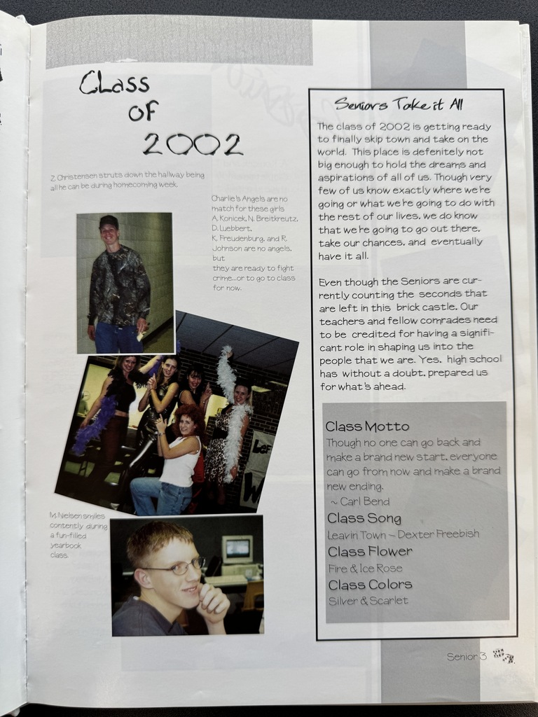 Throwback Thursday - 2001-2002
