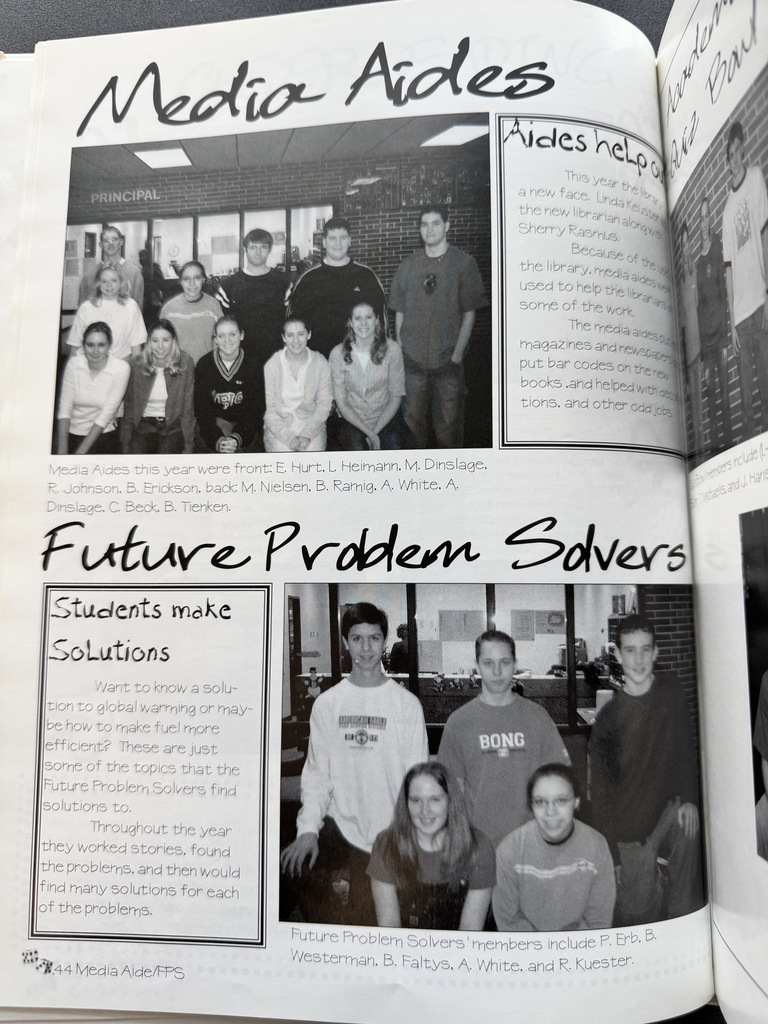 Throwback Thursday - 2001-2002