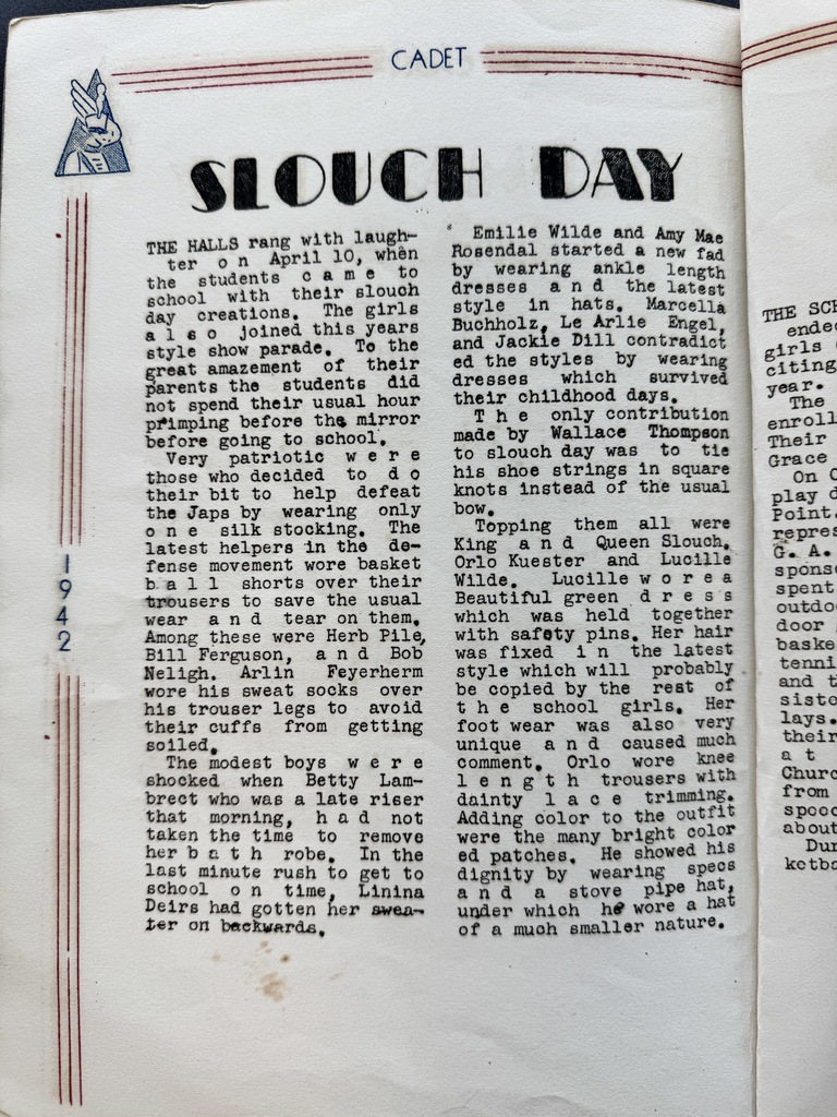 Throwback Thursday - 1941-1942