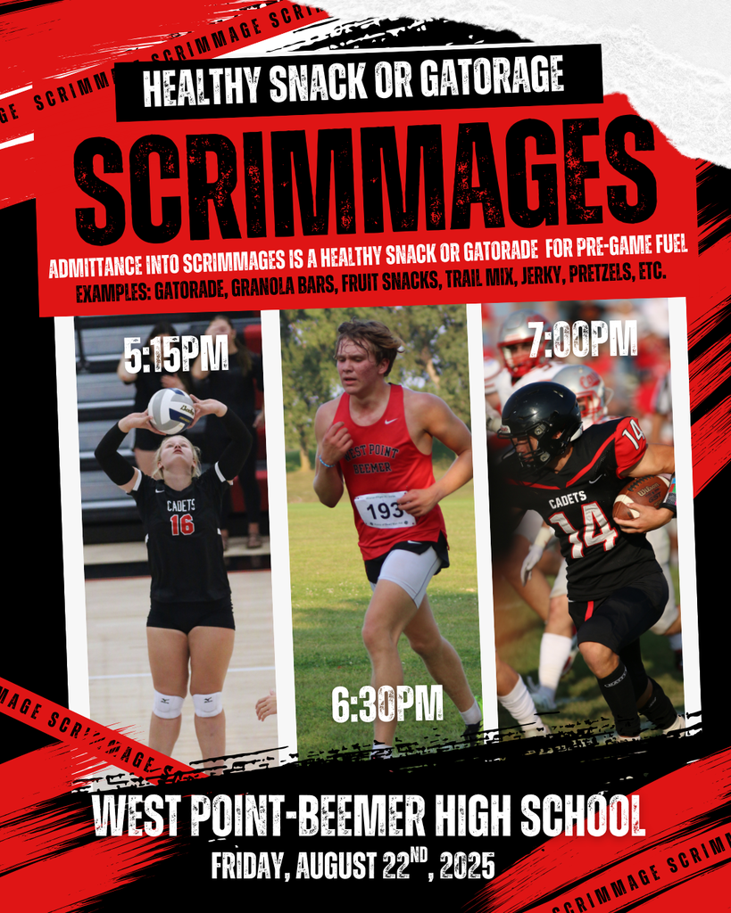 Fall Sports Scrimmages