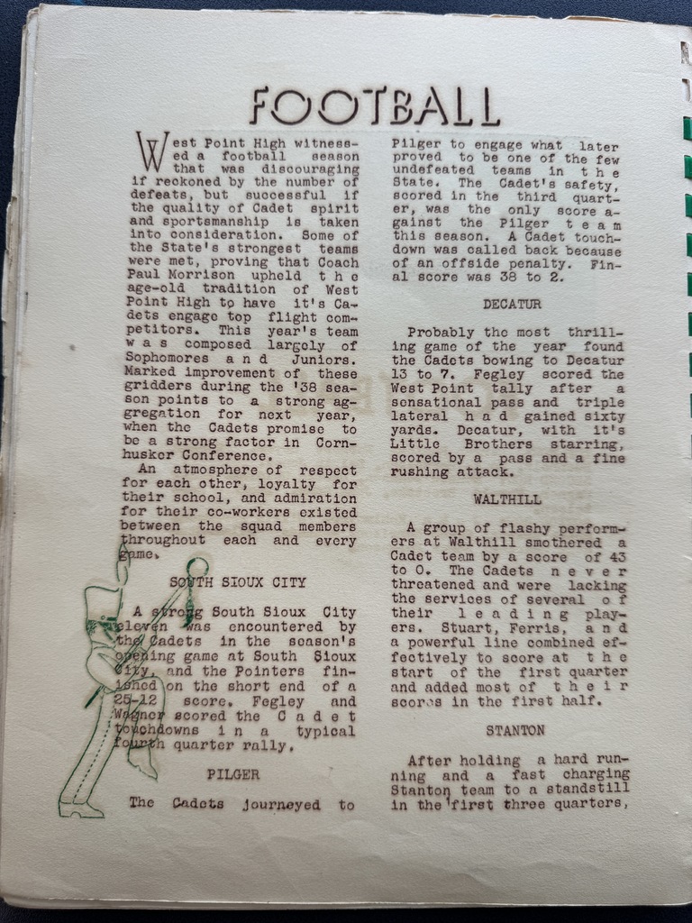 Throwback Thursday - 1938-1939