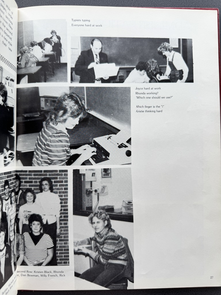 Throwback Thursday - 1982-1983